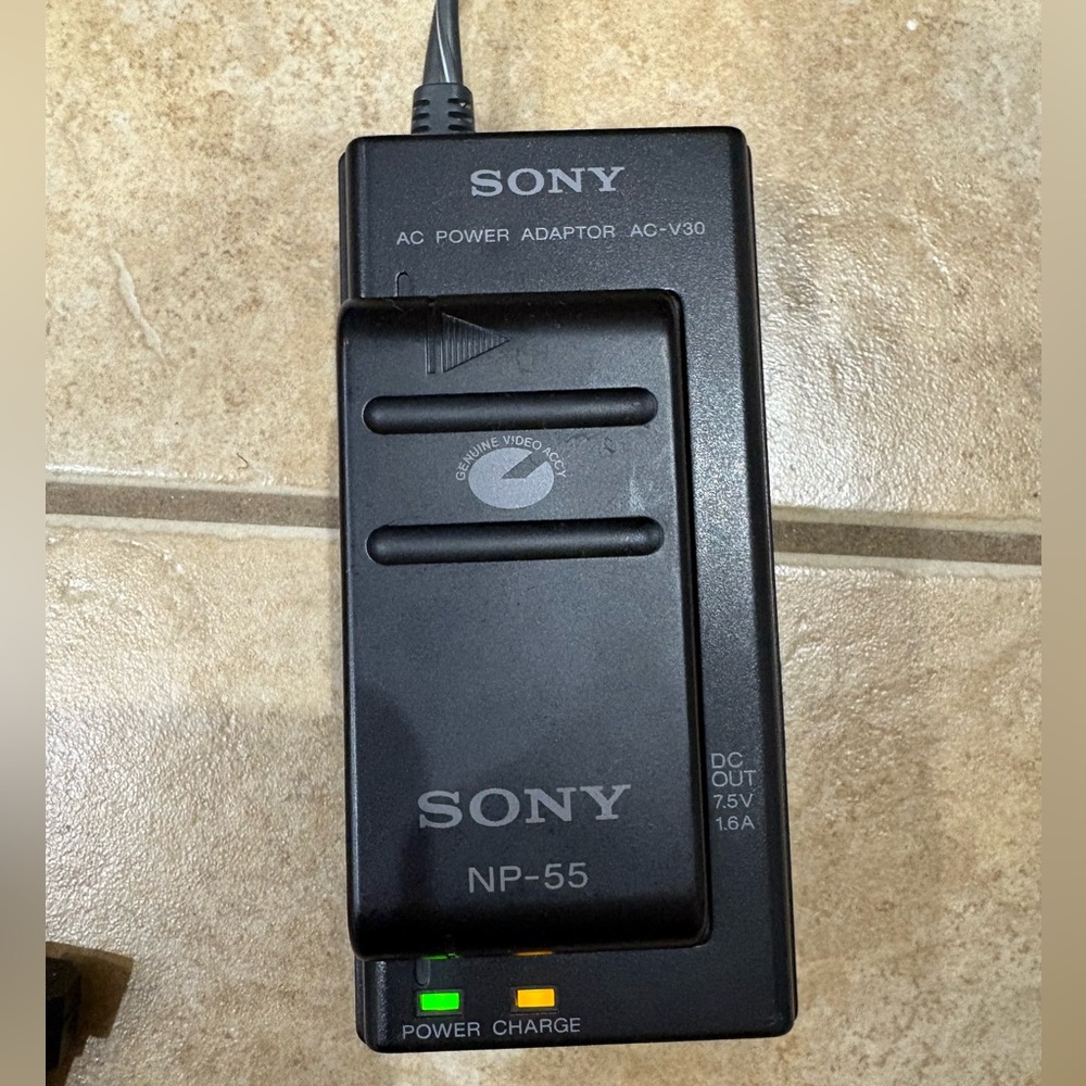 Sony DK-80 Battery Eliminator x2 DC Coupler Connectin Cable Adapter Charger Port - Picture 5 of 11